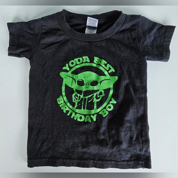 Grogu "Yoda Best Birthday Boy" Shirt - Picture 1 of 5